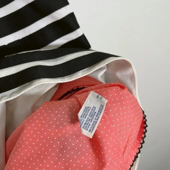 Anthropologie Leifsdottir Knee Length Ruffle Striped Tiered Skirt - Picture 7 of 11